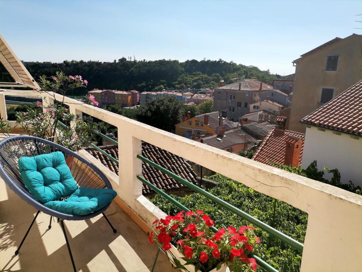 Apartment Branko With Terrace, Old Town Labin Ngoại thất bức ảnh